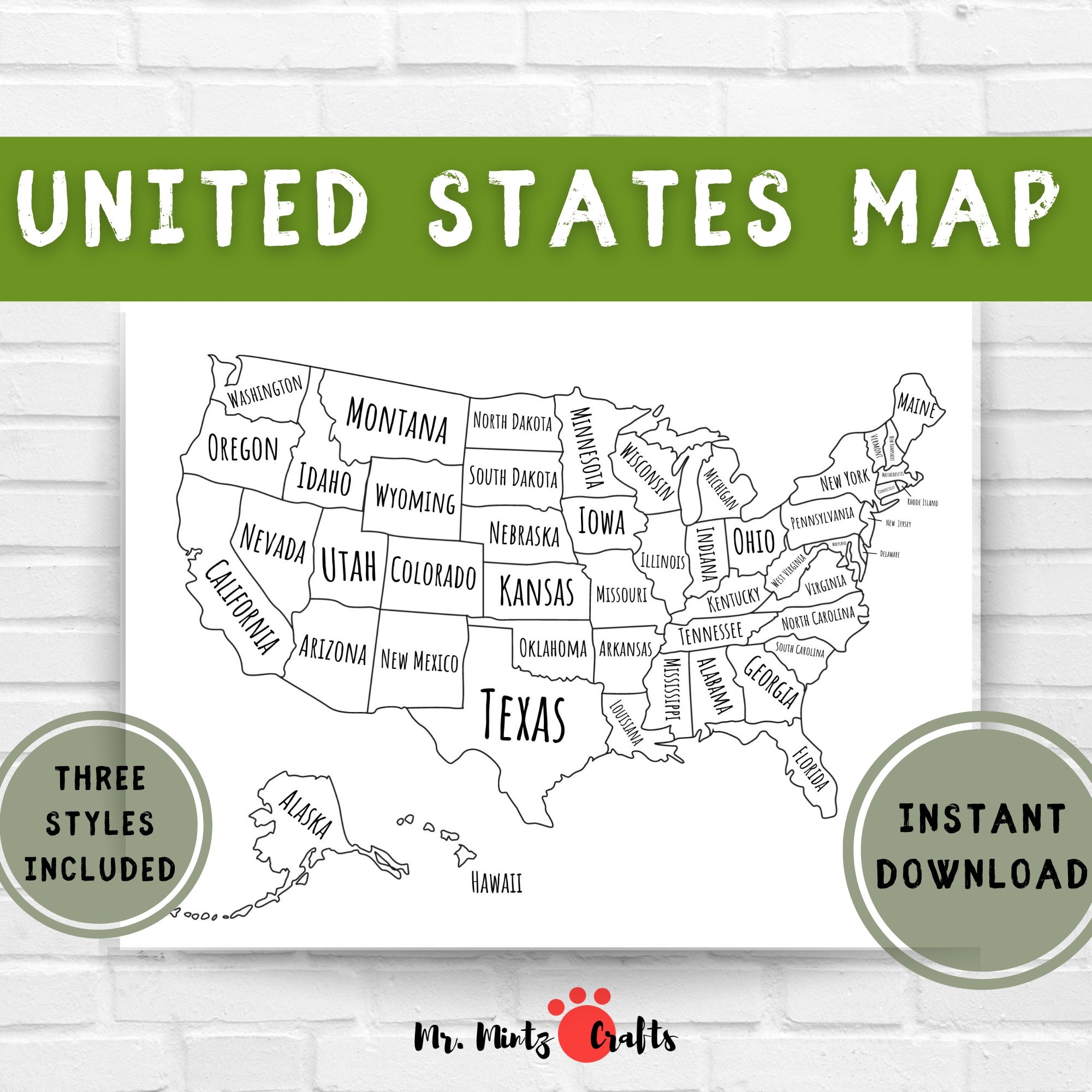map of the us printable map of the us printable