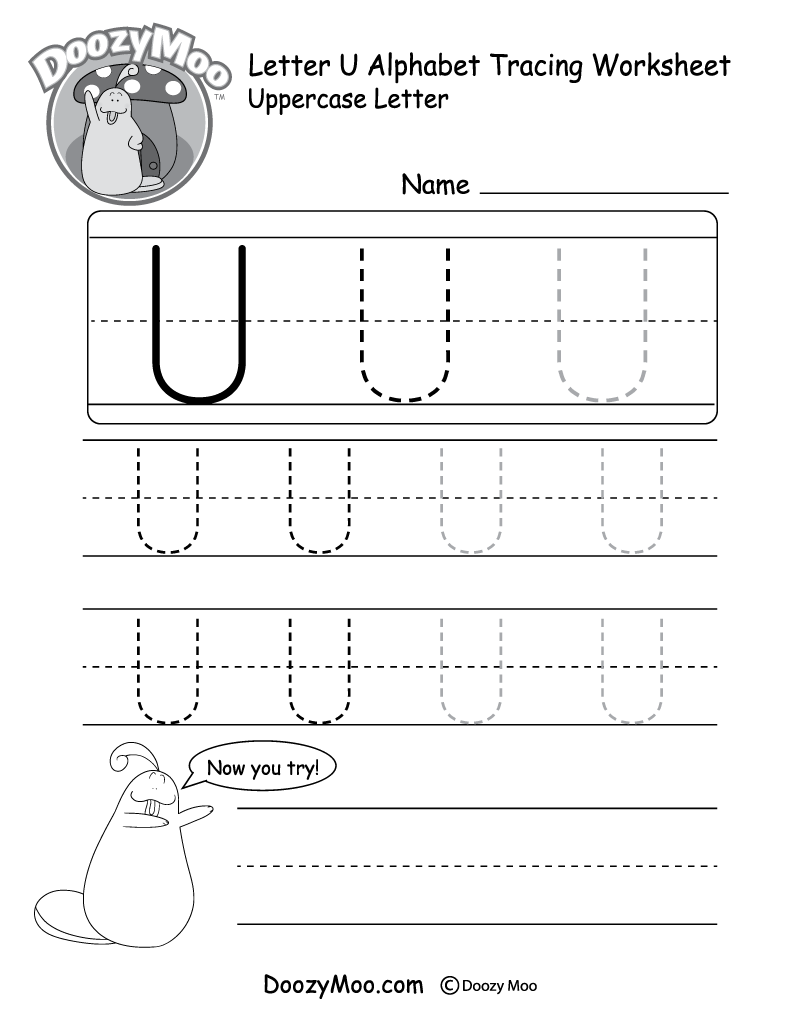 free printable uppercase letters