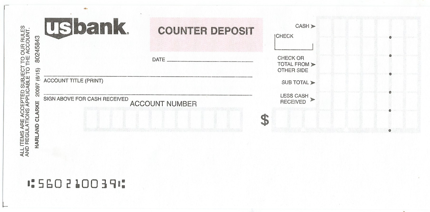 US Bank Deposit Slip Free Printable Template CheckDeposit io