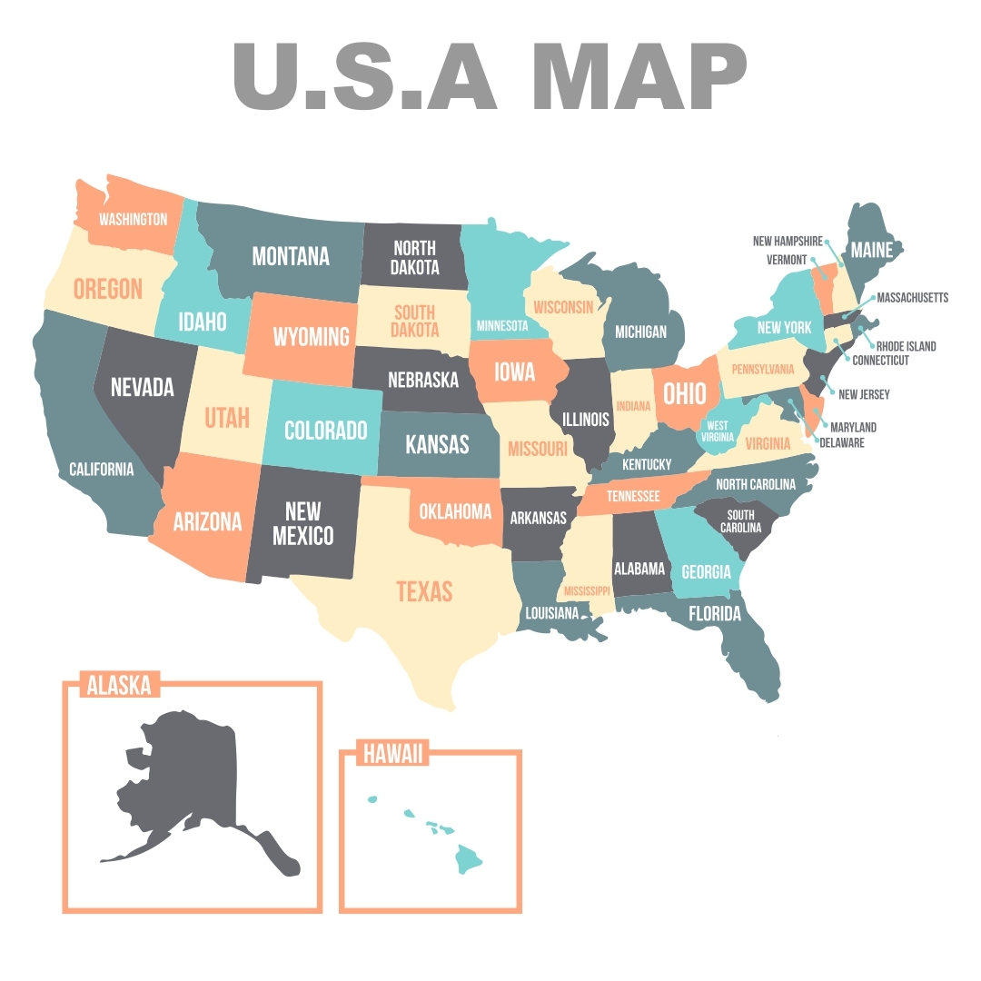 united states map printable united states map printable