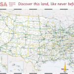 USA Road Map