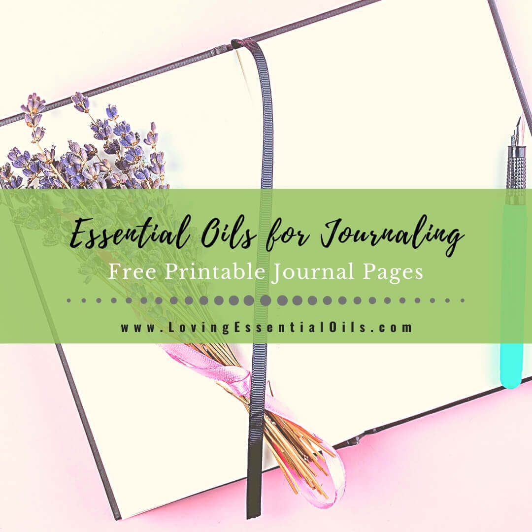 essential oils free notebook printables