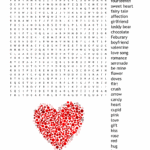 Valentine Word Search WordMint