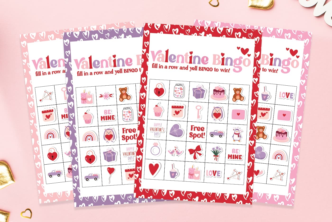 printable valentine bingo cards