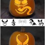 Venom Pumpkin Carving Stencils 10 Printable Templates