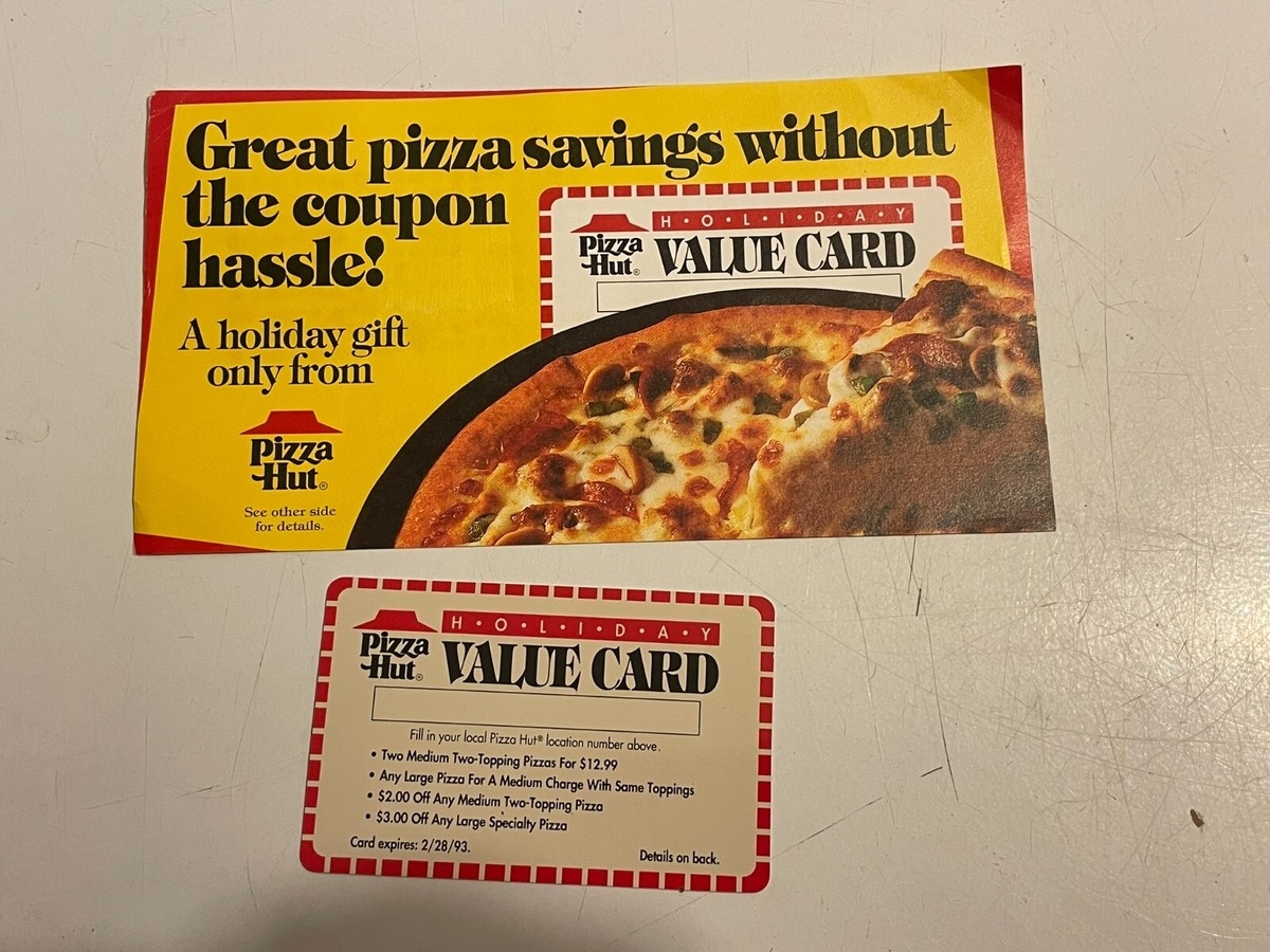 pizza hut printable coupons
