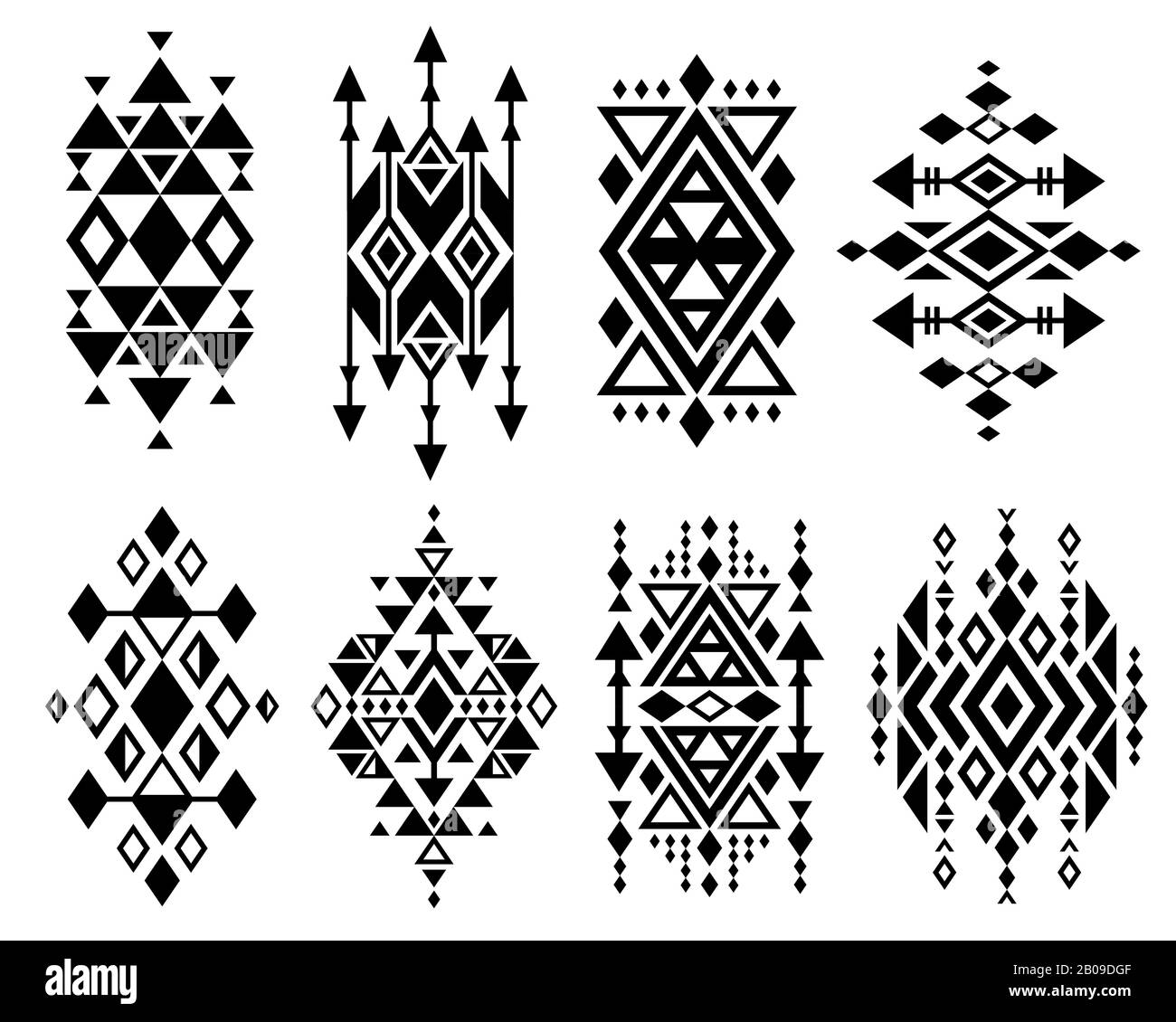 black and grey tattoos printable aztec