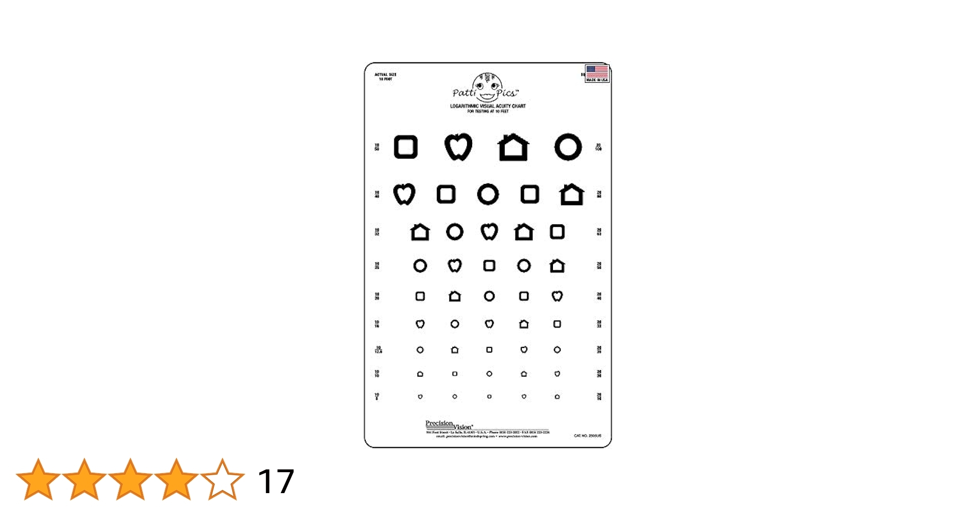 dmv eye chart printable