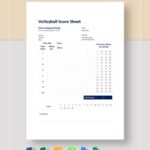 Volleyball Score Sheet Template In Google Docs Google Sheets Apple Numbers Pages Excel Word Download Template
