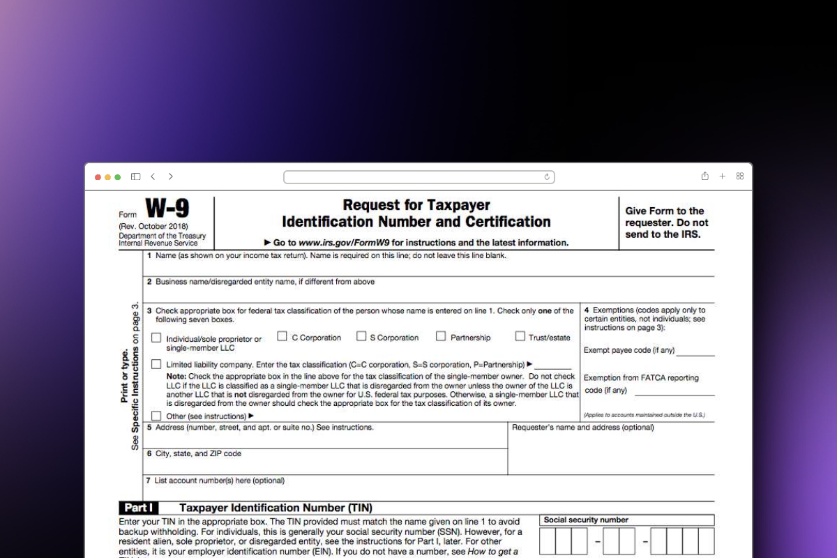 W 9 Form Vendor Request Email Template SecureW9