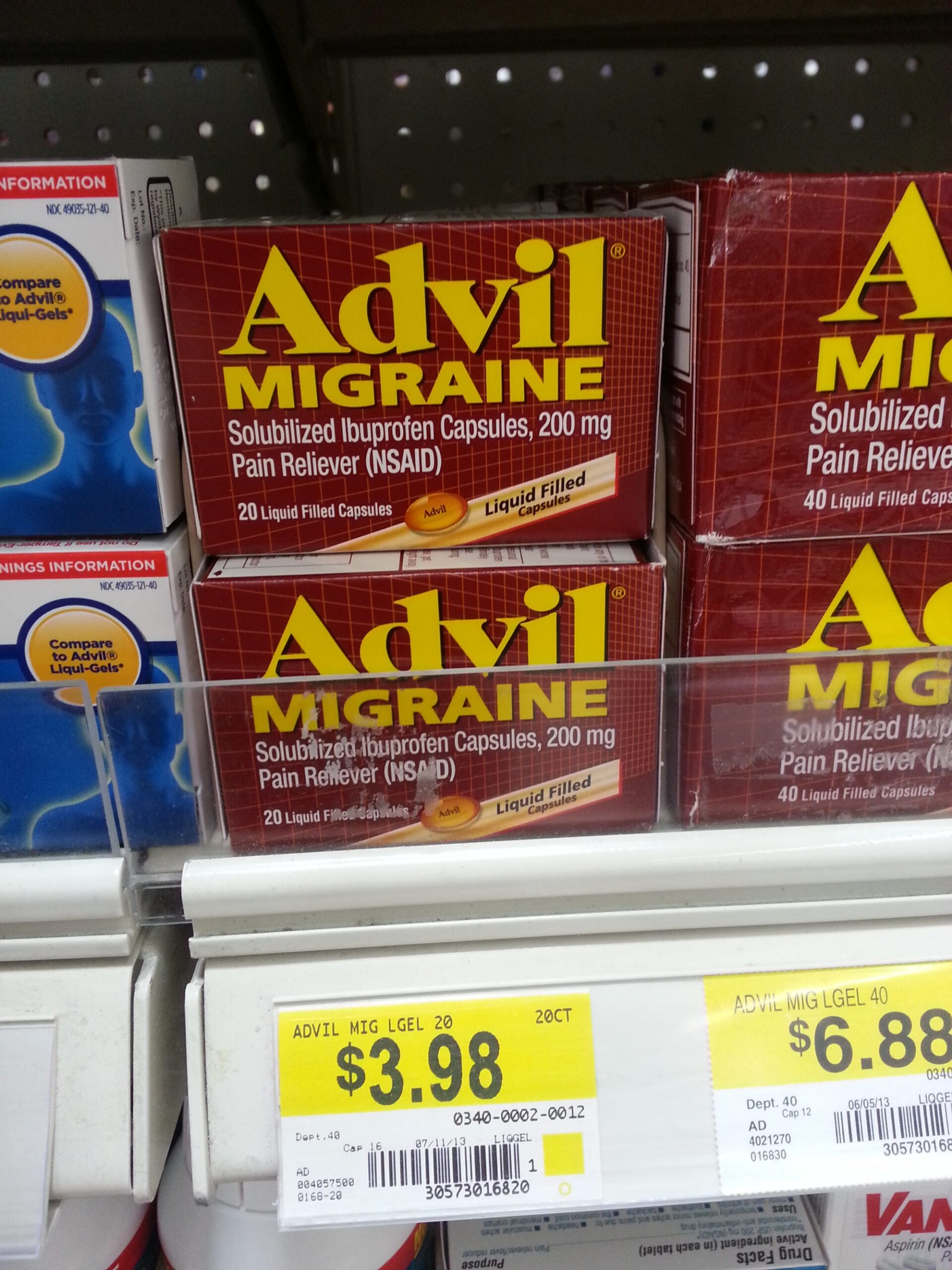 Walmart Advil Migraine Only 2 98 Print Your Coupon Wheel N Deal Mama