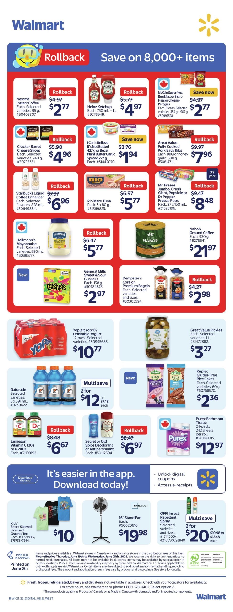 Walmart Weekly Flyer Weekly Savings AB U0026 SK Jun 19 25 RedFlagDeals