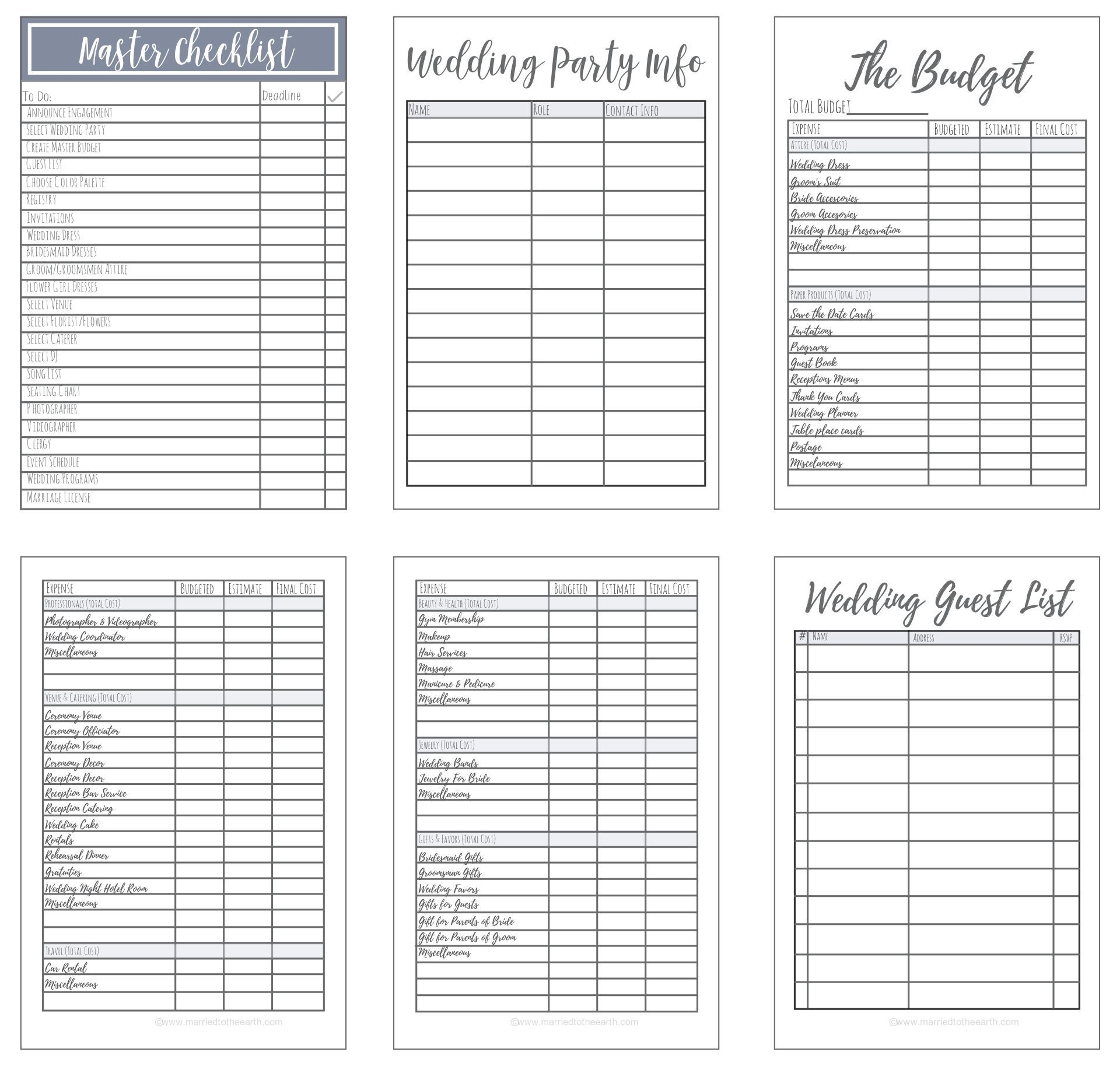 Wedding Planning 10 Free PDF Printables Printablee Worksheets Library Wedding Planning 10 Free PDF Printables Printablee Worksheets Library