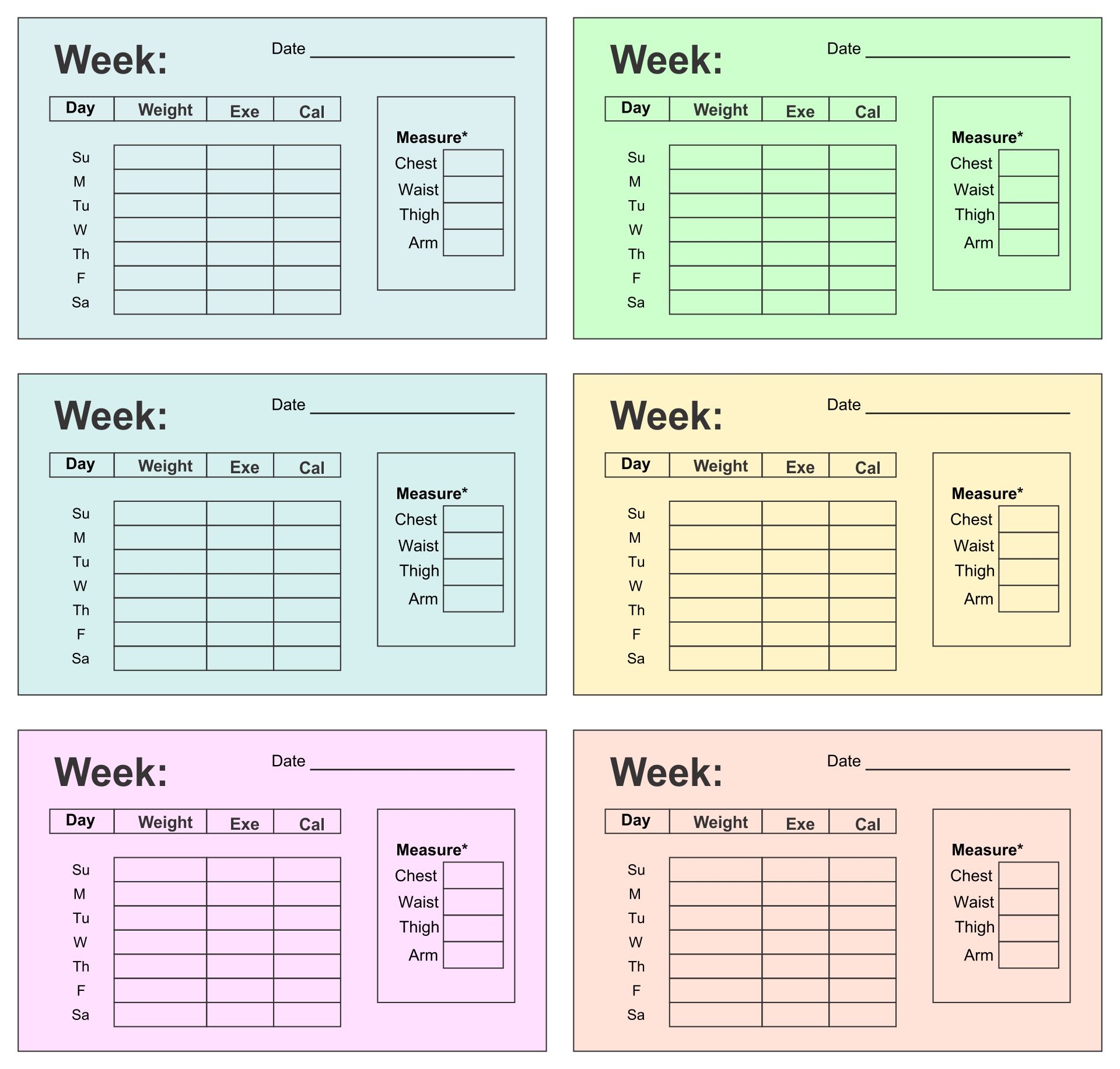 Weight Watchers Journal 10 Free PDF Printables Printablee Weight Watchers Journal 10 Free PDF Printables Printablee