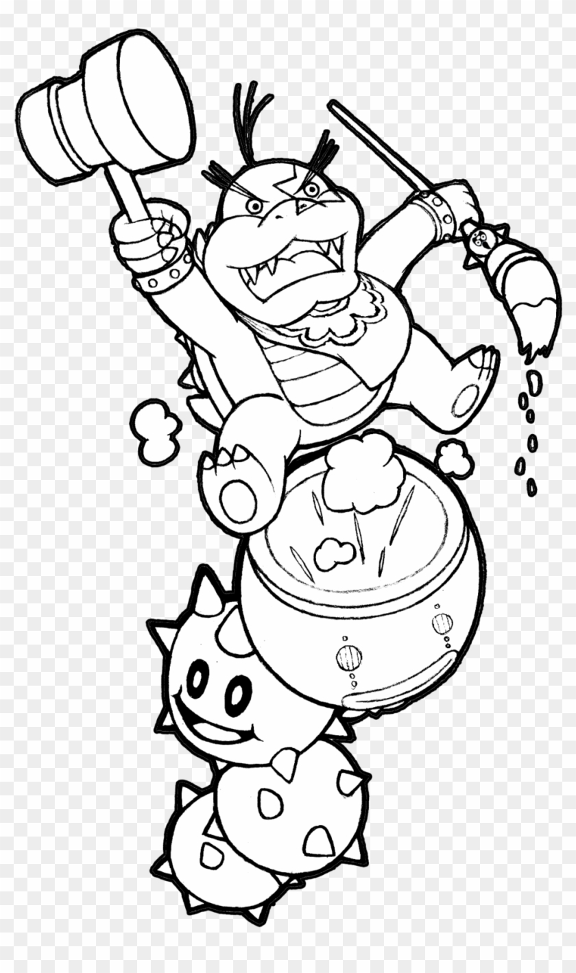 Wendy O Koopa Coloring Pages Coloring Pages Morton Koopa Coloring Page Clipart 4963504 PikPng