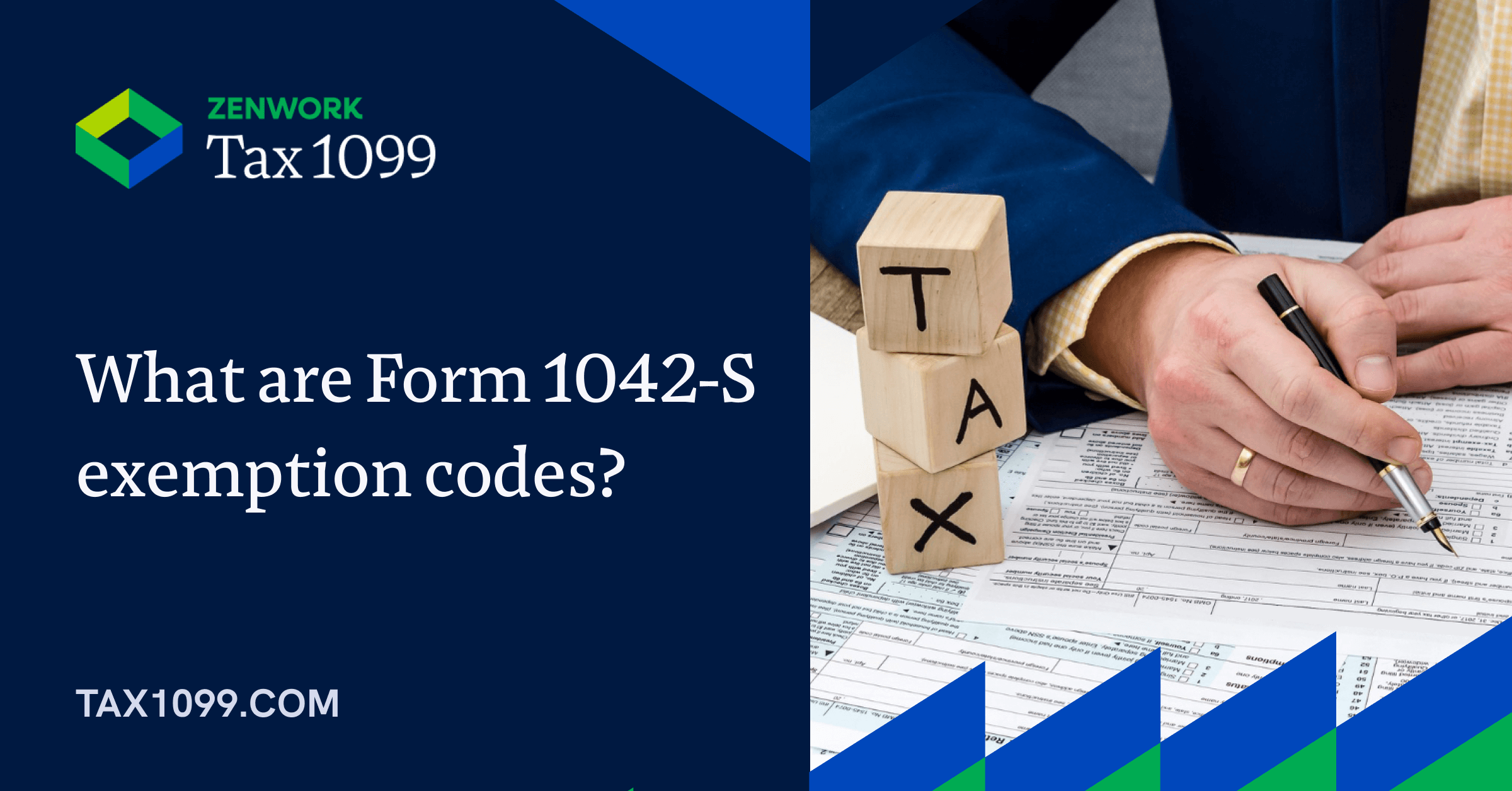 What Are Form 1042 S Exemption Codes Tax1099 Blog