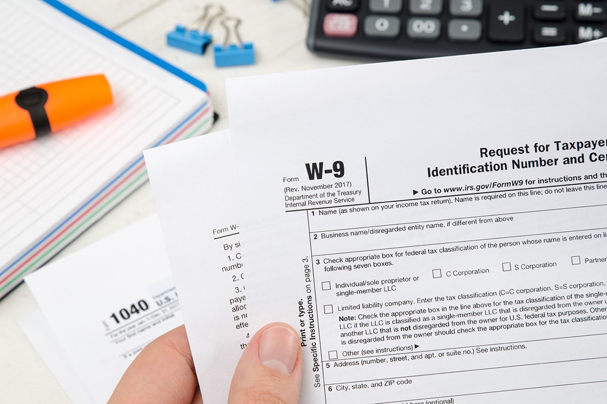 What Is A W 9 Form Form Pros