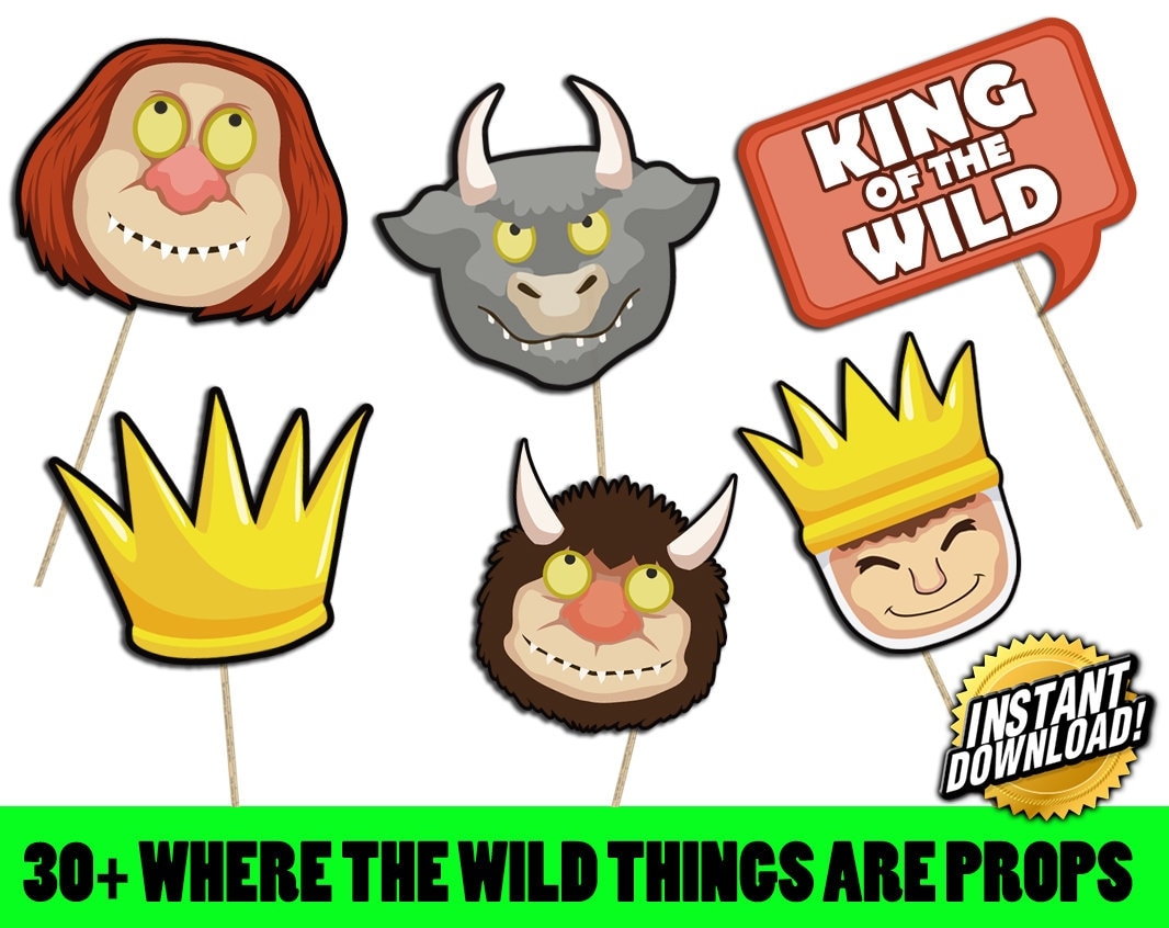Where The Wild Things Are Mask Etsy UK