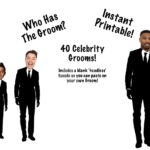 Who Has The Groom Game Instant Printable Download PDF Fun Unique Games Bridal Shower DIY PDF Wedding