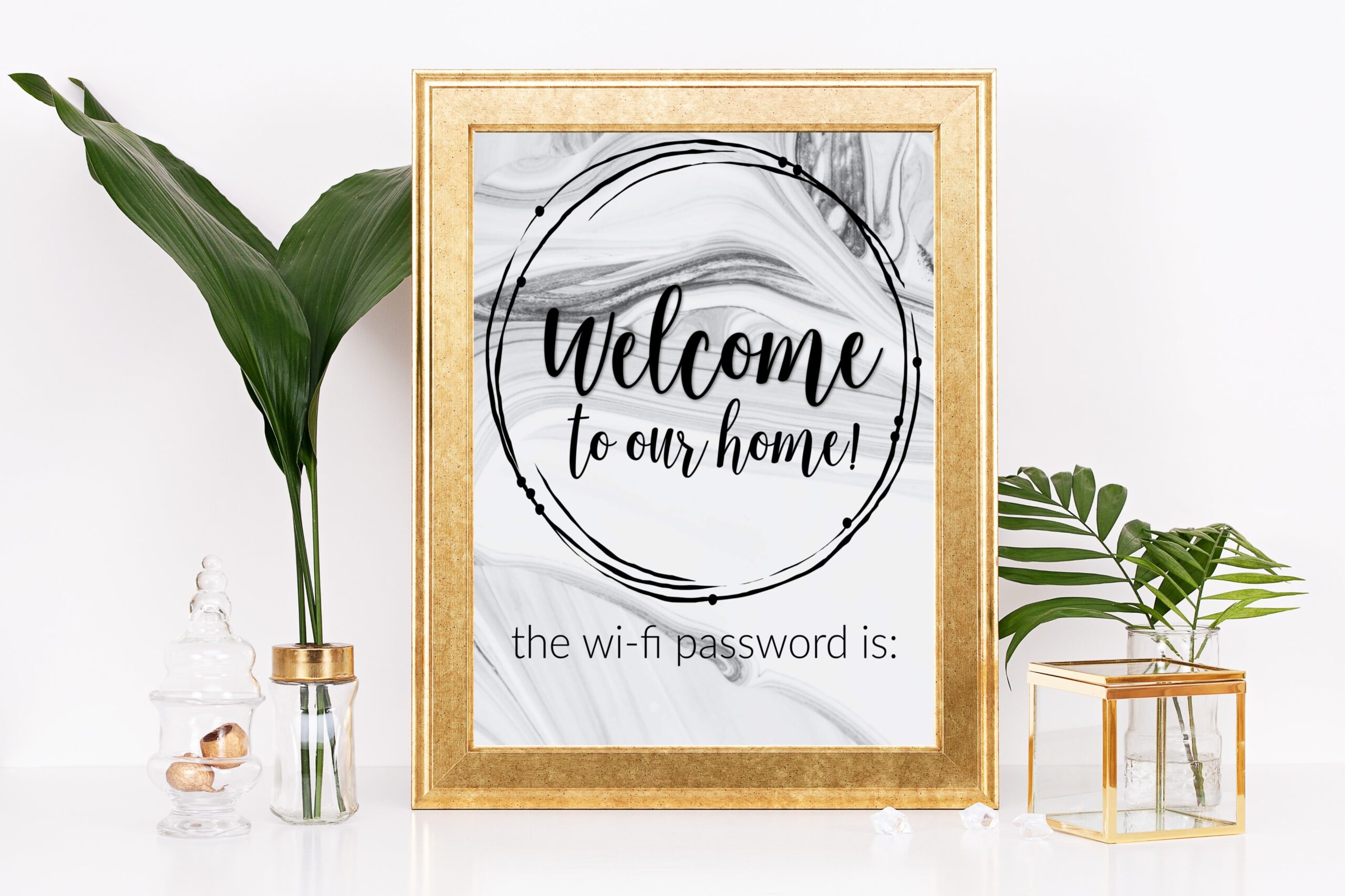 WiFi Sign For Your Guest Room Free Printable 