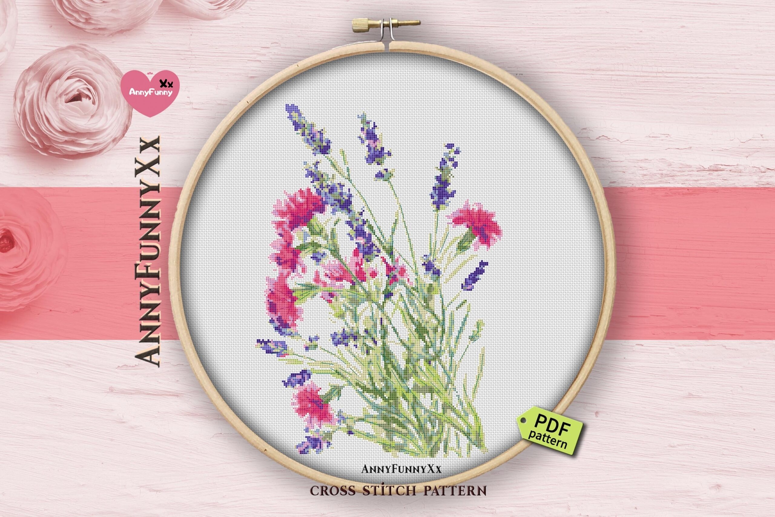 free printable cross stitch patterns flowers