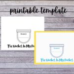 Wocket In My Pocket Printable Template Etsy