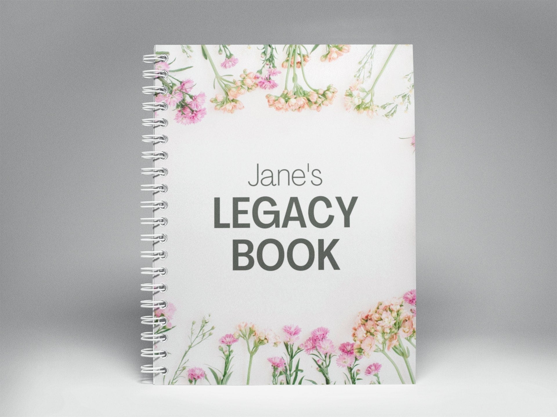 Women s Dementia Memory Book Editable Template For Canva Memory Journal Alzheimer s Photo Album Mother s Day Digital Download Etsy