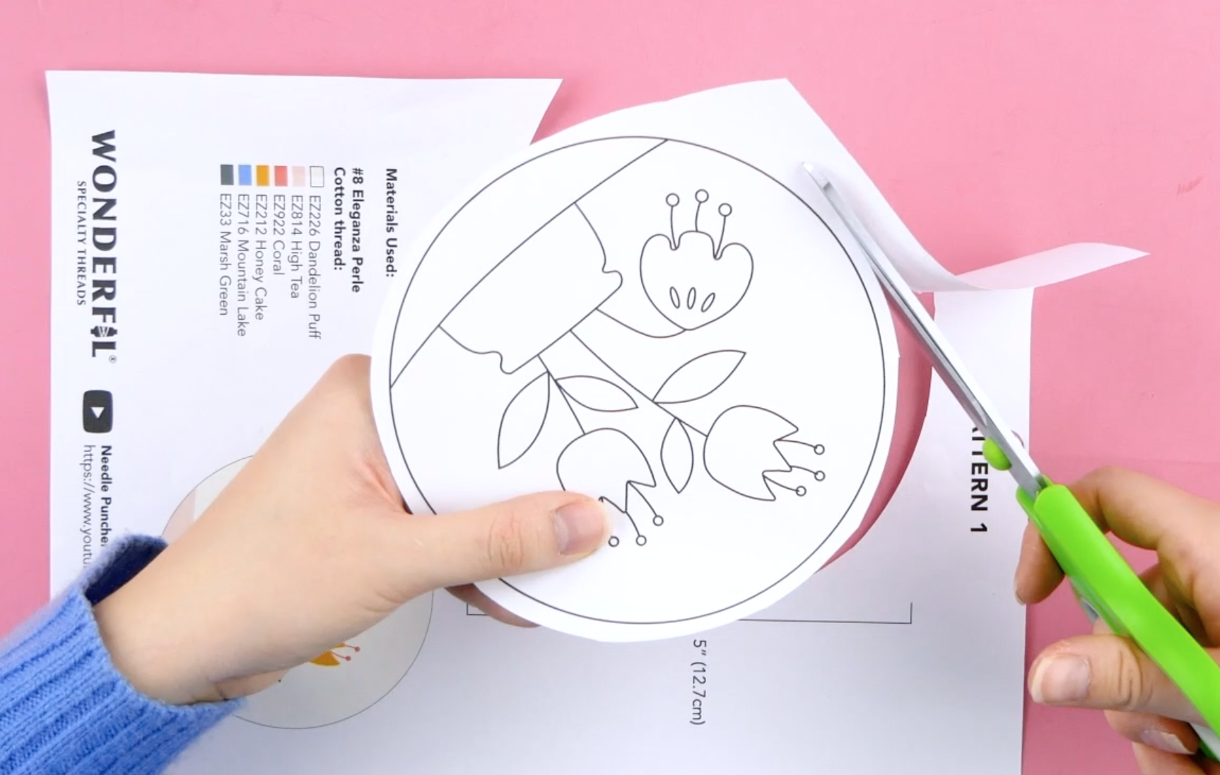WonderFil Specialty Threads Needle Punch Tutorial U0026 Free Patterns 