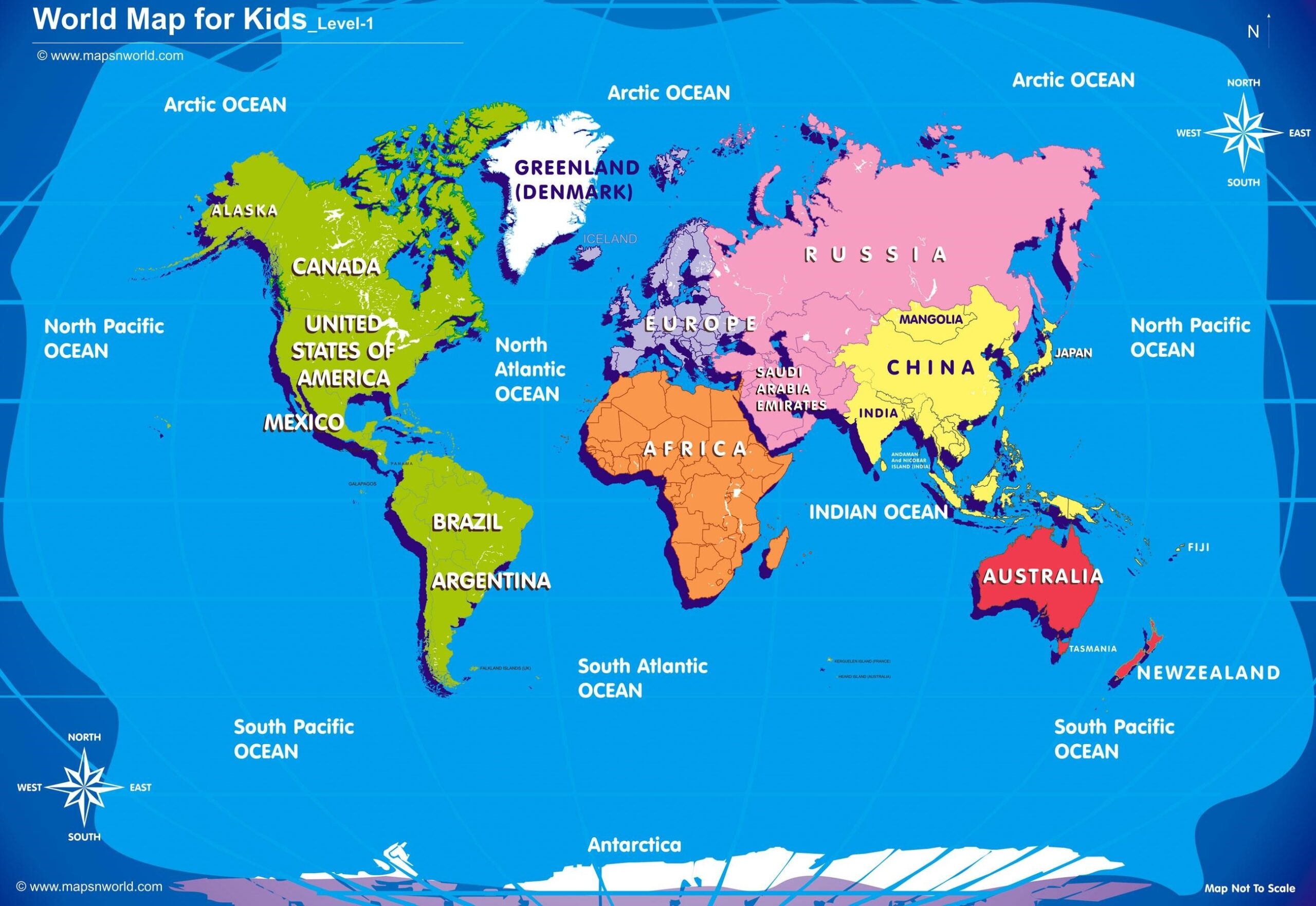 printable maps for kids