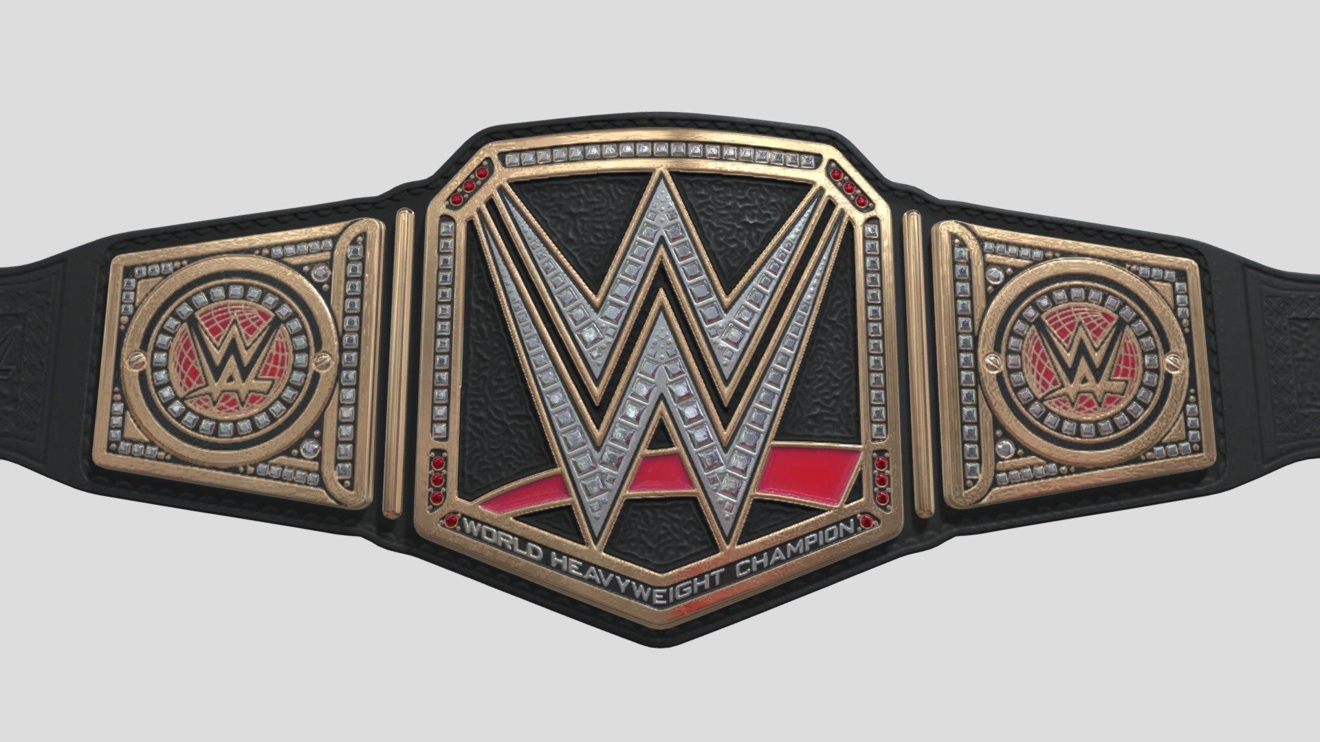 WWE CHAMPIONSHIP BELT CURRENT Download Free 3D Model By 