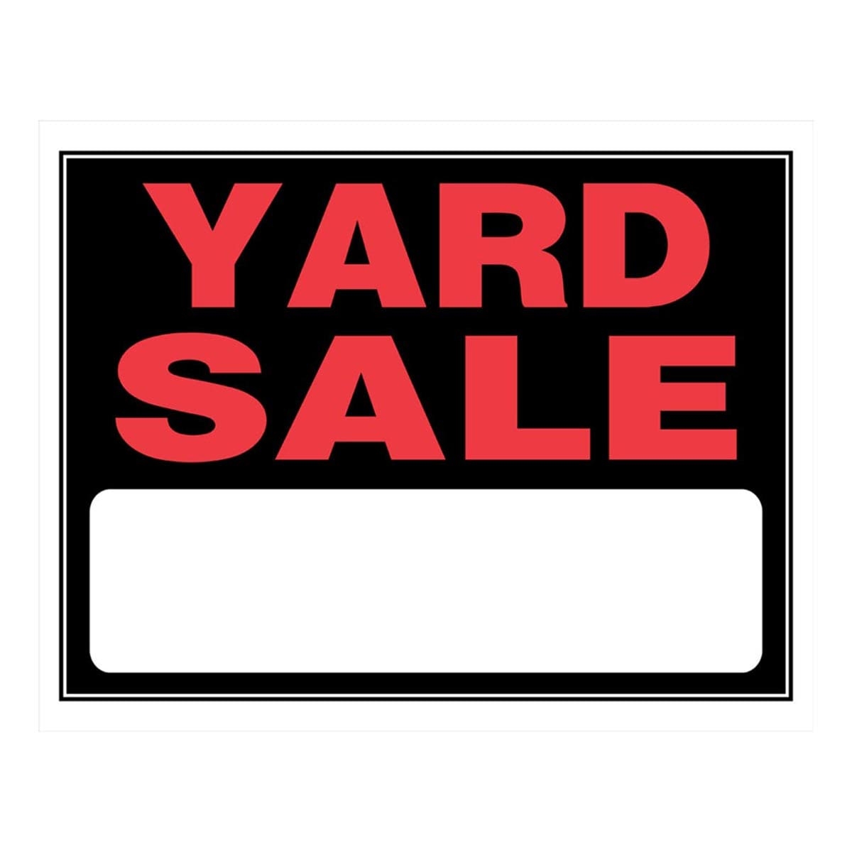 Yard Sale Sign City Mill