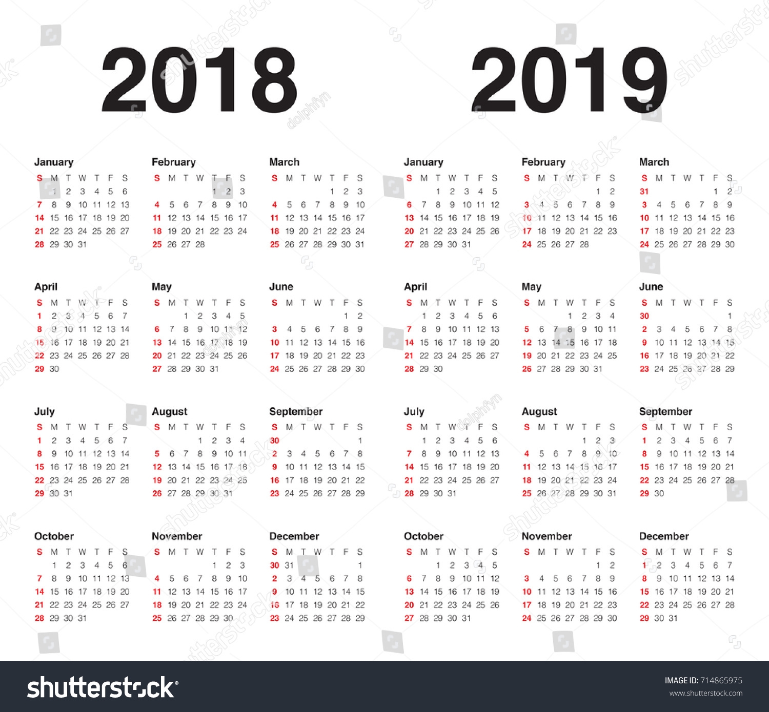 free printable planner 2018 19