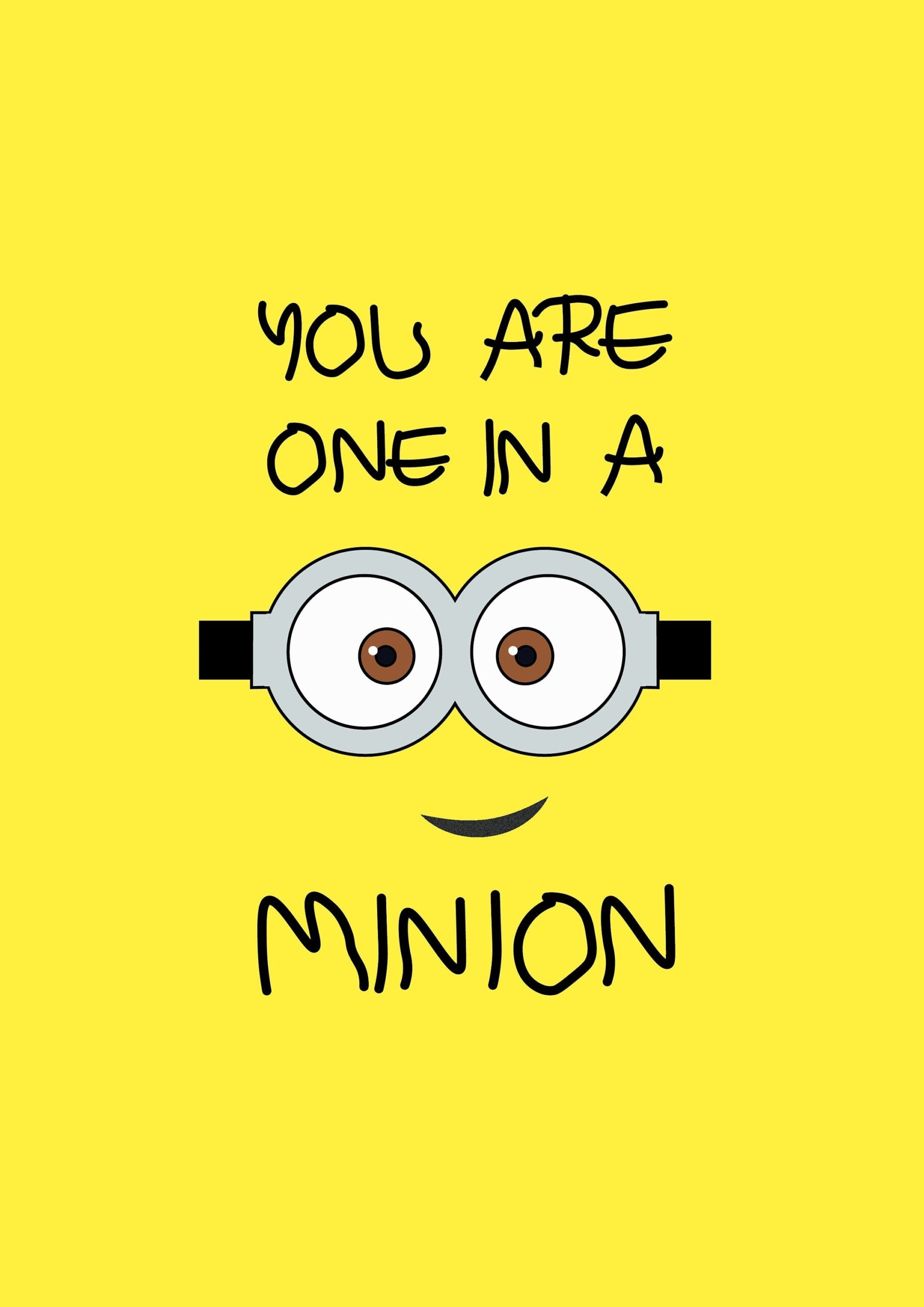 You Are One In A Minion Etsy Australia