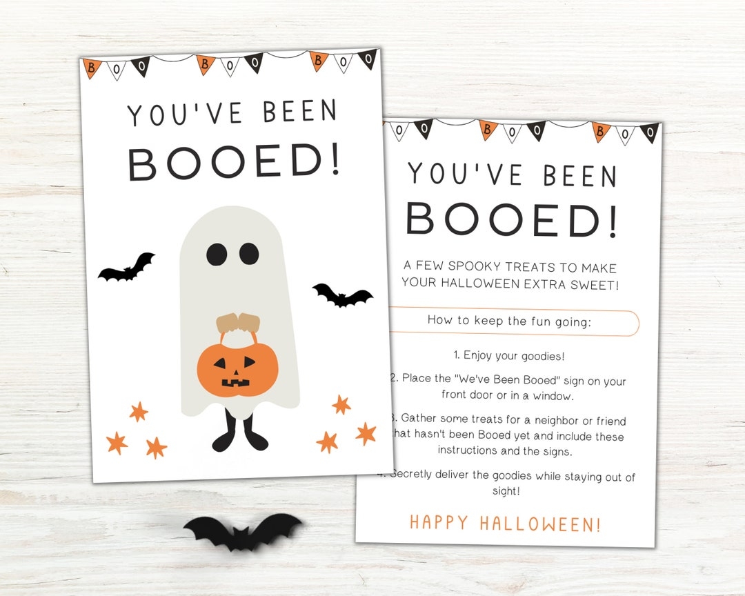 You ve Been Booed Printable Youve Been Booed Kit Neighborhood 