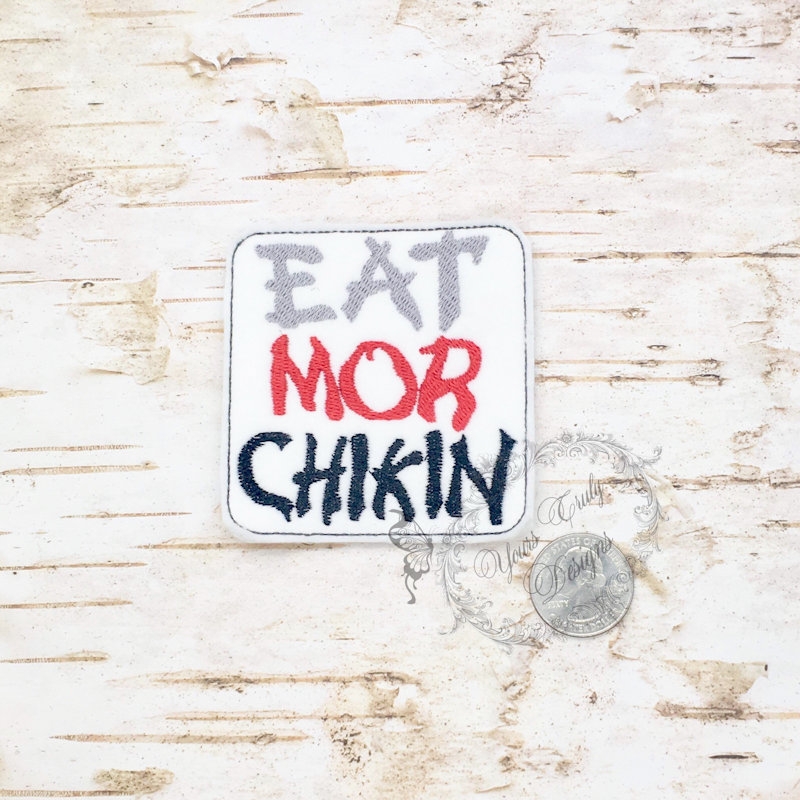 eat more chicken printable sign